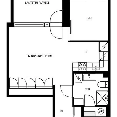 Apartment In Herttoniemenranta Helsinki